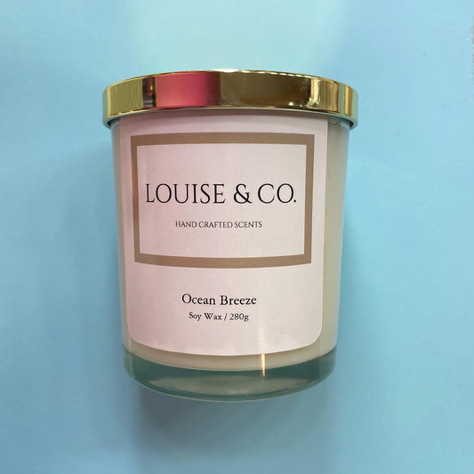 Ocean Breeze Soy Wax Candle