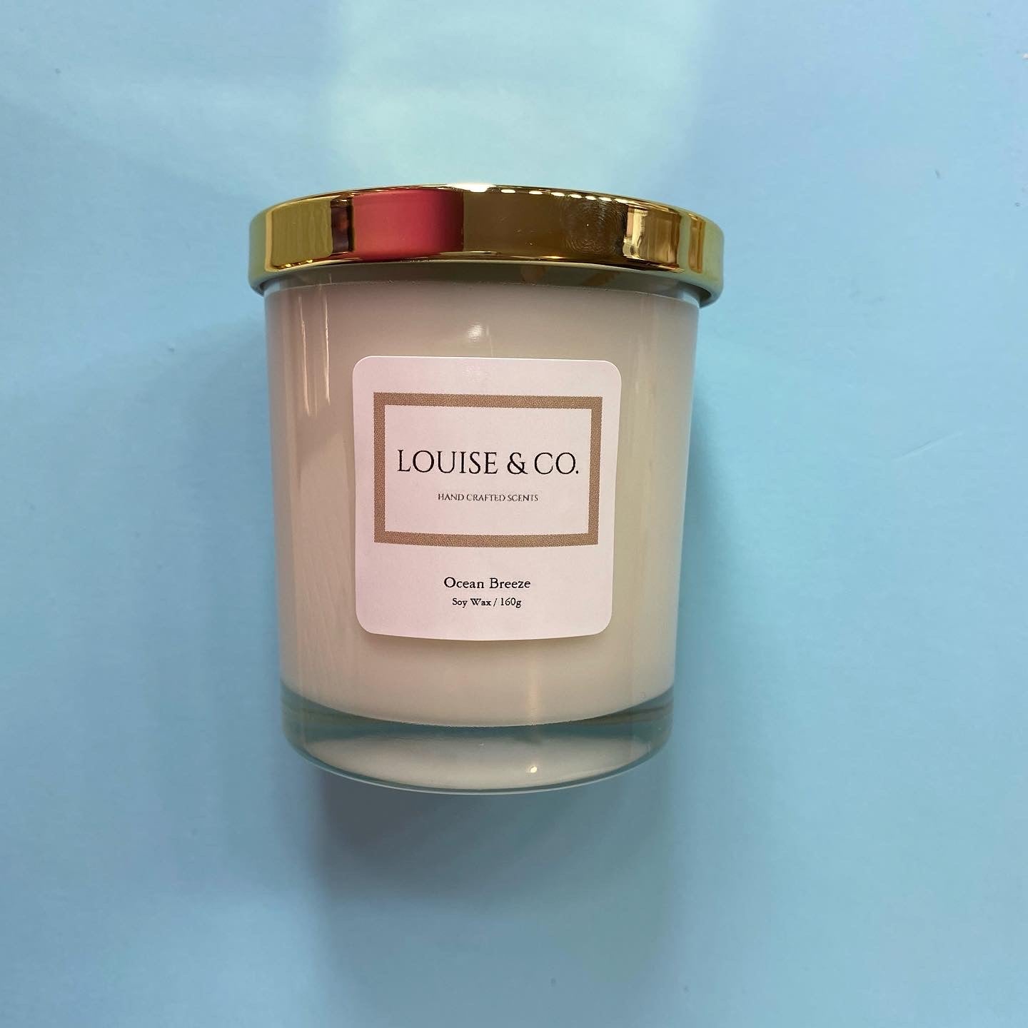 Ocean Breeze Soy Wax Candle
