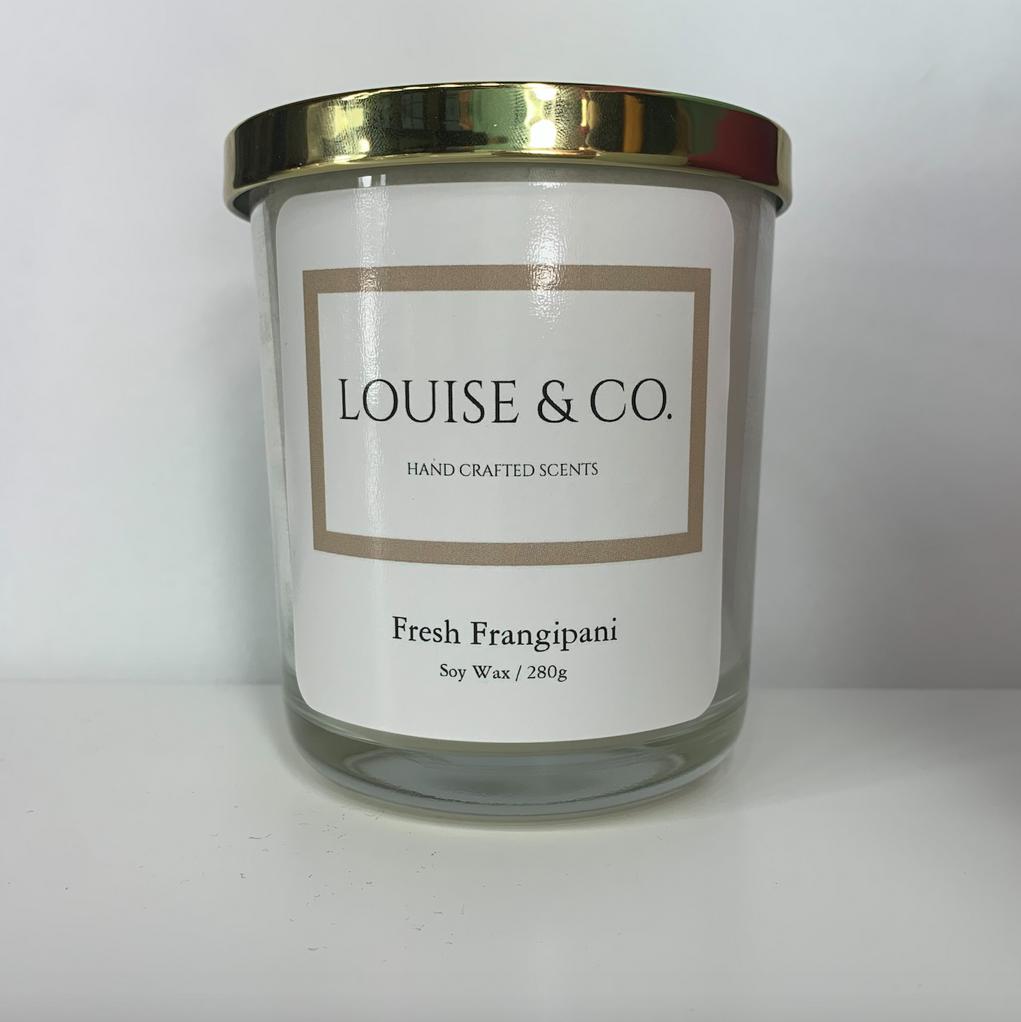 Fresh Frangipani Soy Wax Candle