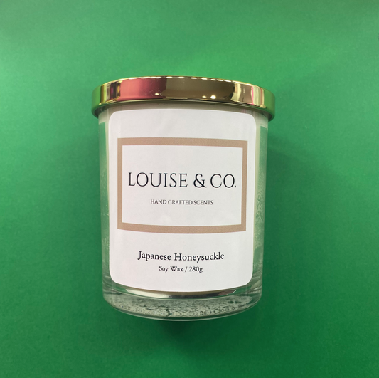 Japanese Honeysuckle Soy Wax Candle