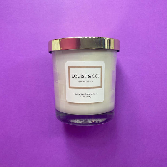 Black Raspberry Sorbet Soy Wax Candle