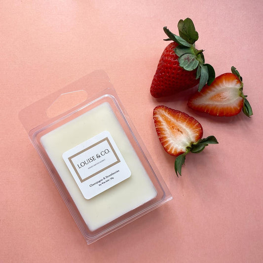 Champagne & Strawberries Soy Wax Melts