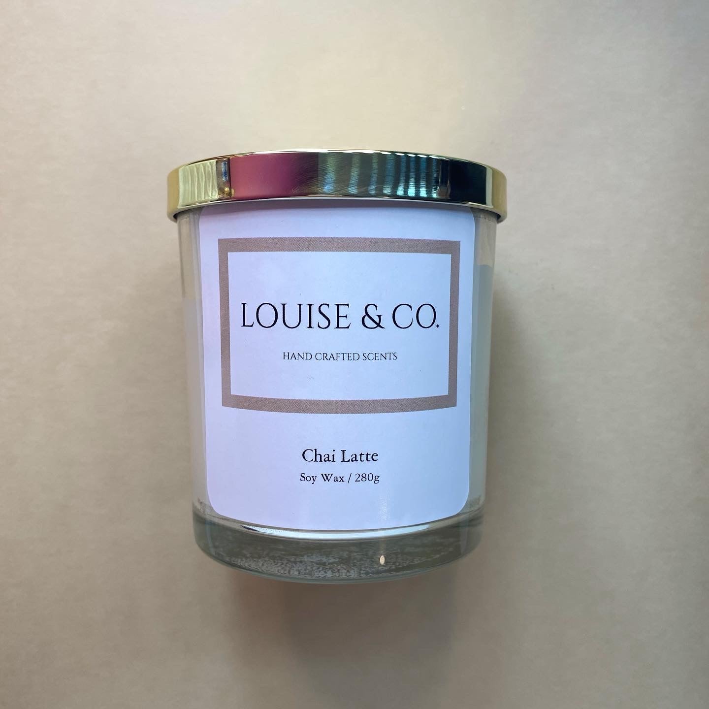 Chai Latte Soy Wax Candle