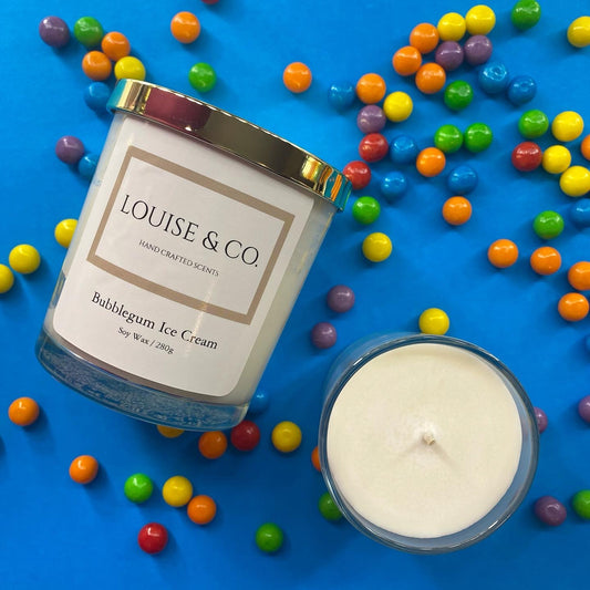 Bubblegum Ice Cream Soy Wax Candle