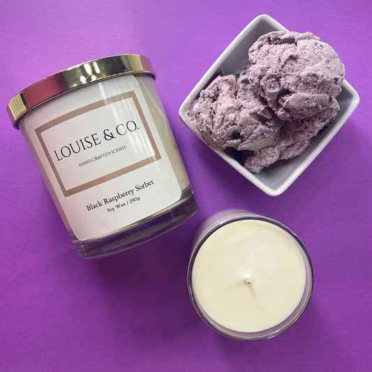 Black Raspberry Sorbet Soy Wax Candle