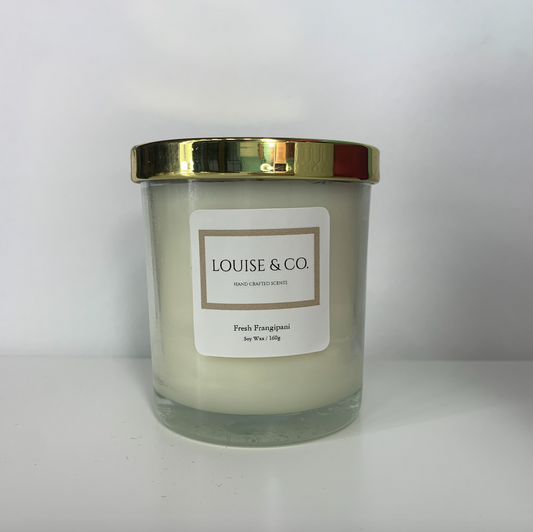 Fresh Frangipani Soy Wax Candle