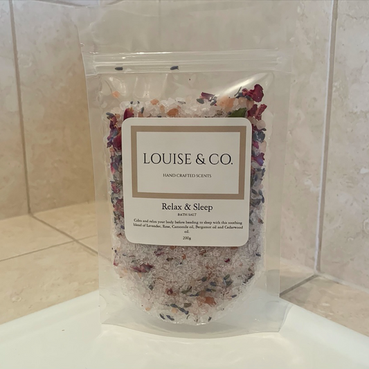 Relax & Sleep Bath Salts