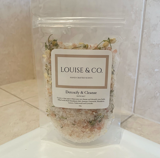 Detoxify & Cleanse Bath Salts