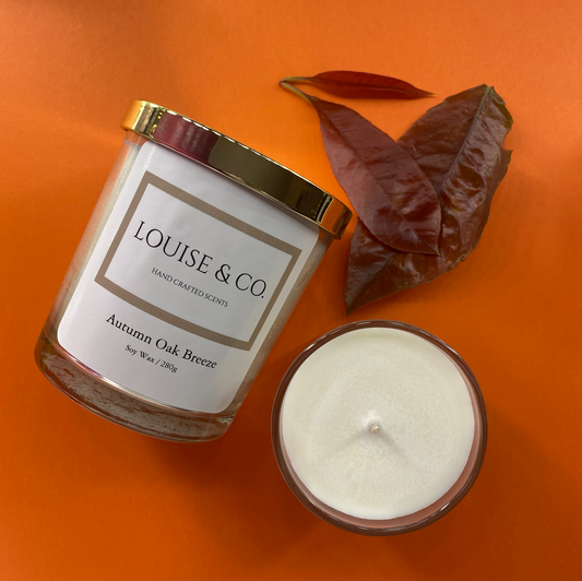 Autumn Oak Breeze Soy Wax Candle