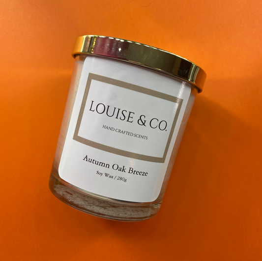 Autumn Oak Breeze Soy Wax Candle