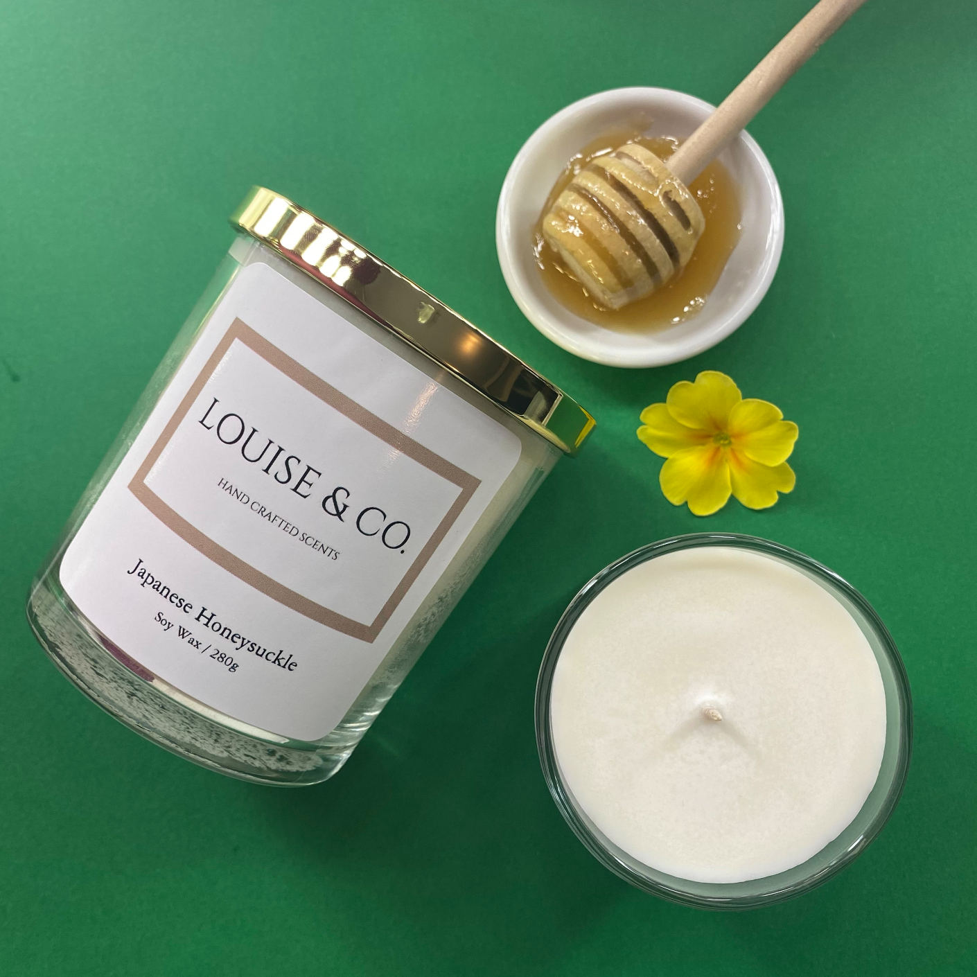 Japanese Honeysuckle Soy Wax Candle