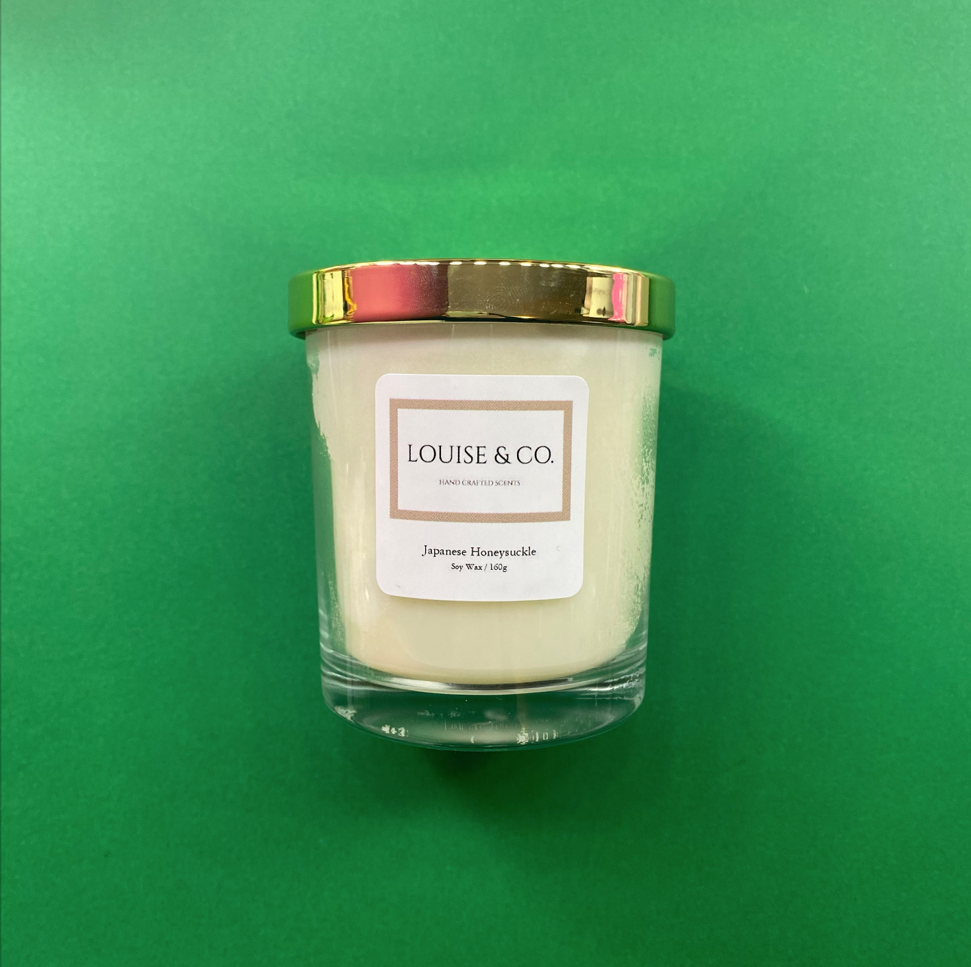 Japanese Honeysuckle Soy Wax Candle