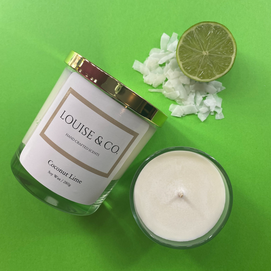 Coconut Lime Soy Wax Candle